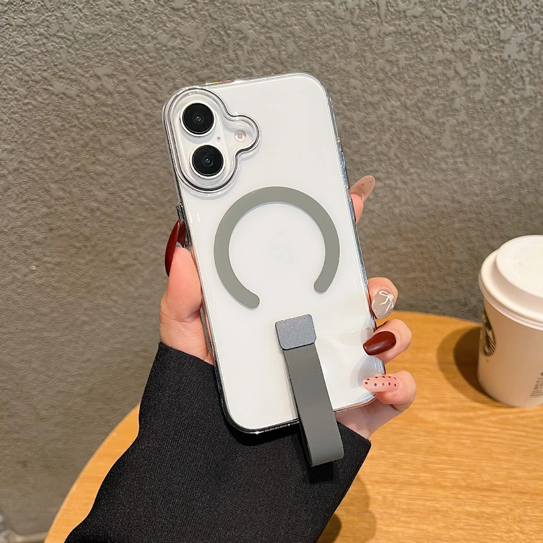 Transparent PC (Hard) Color Wireless Charging Phone Cover